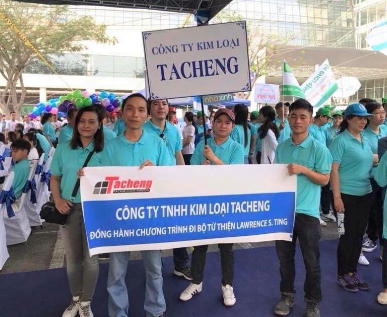 Tacheng 17 năm đồng hành cùng chương trình Đi bộ từ thiện Lawrence S. Ting