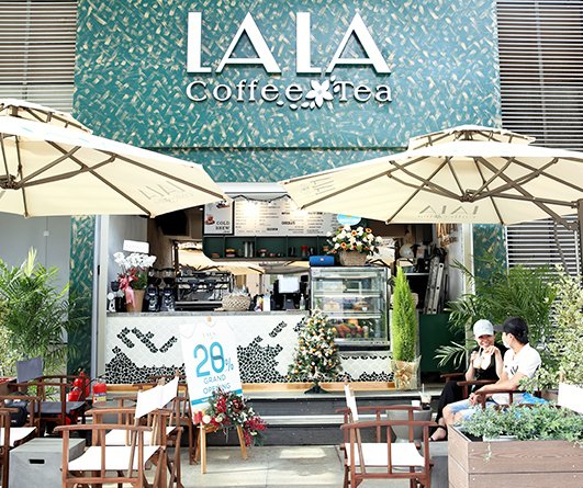Lala Coffee & Tea opens a new branch at Crescent Mall