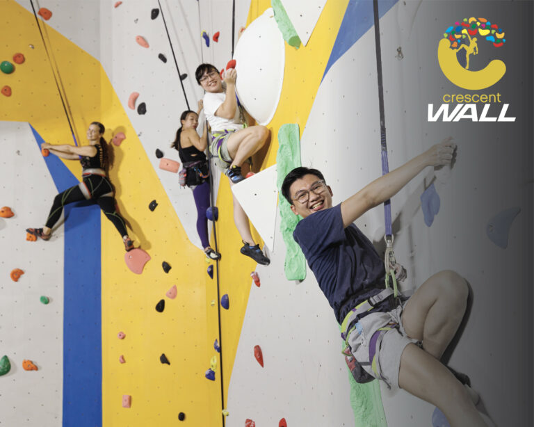 Attractive promotion for membership registration for rock climbing wall – Crescent Wall
