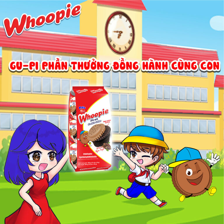 ­­Whoopie (Gu-pi) Cookie – Cupcake đồng hành cùng Ngày hội “Phú Mỹ Hưng – Hướng Về Trẻ em”