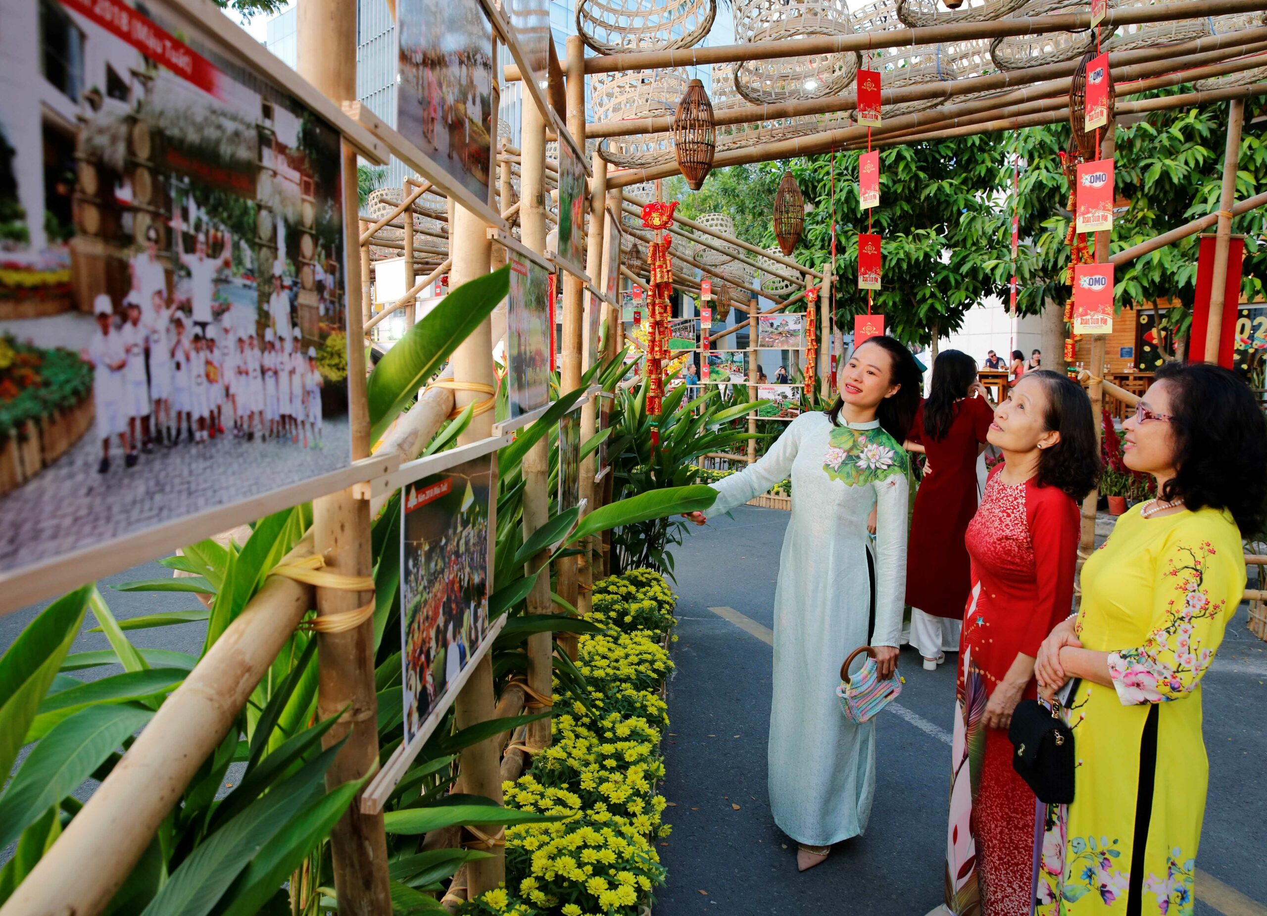 Experience the delightful surprises of the Phu My Hung Spring Flower Festival’s photo gallery over the years