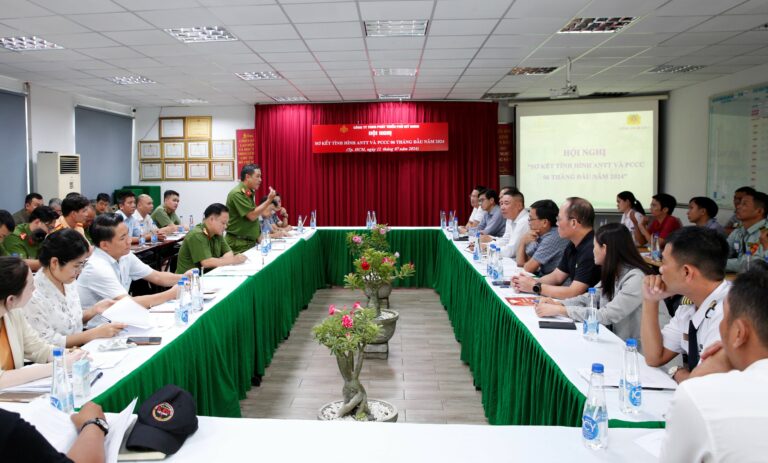Hội nghị Sơ kết tình hình ANTT và PCCC tại Phú Mỹ Hưng
