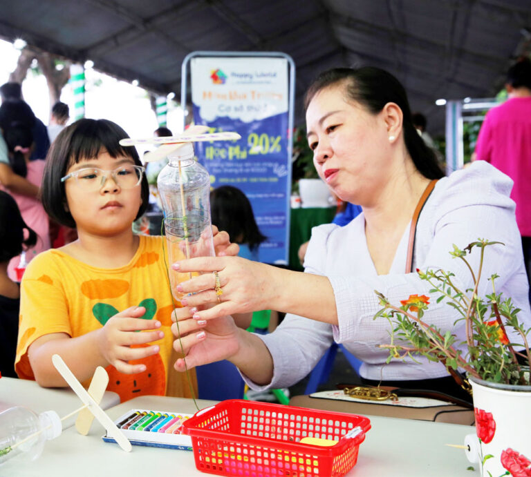 Happy World Kindergarten đồng hành cùng Ngày hội xanh Phú Mỹ Hưng