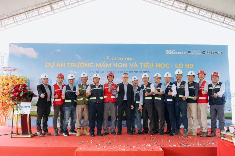 Tập Đoàn SSG khởi công xây dựng Trường Mầm non & Tiểu học song ngữ tại Phú Mỹ Hưng