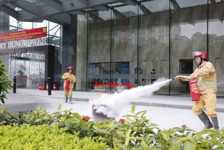 Fire Drill at Phu My Hung Tower