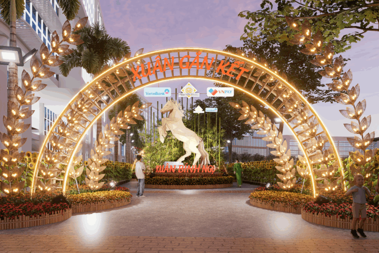 Hội Hoa Xuân Phú Mỹ Hưng Tết Bính Ngọ 2026: Xuân Gắn Kết