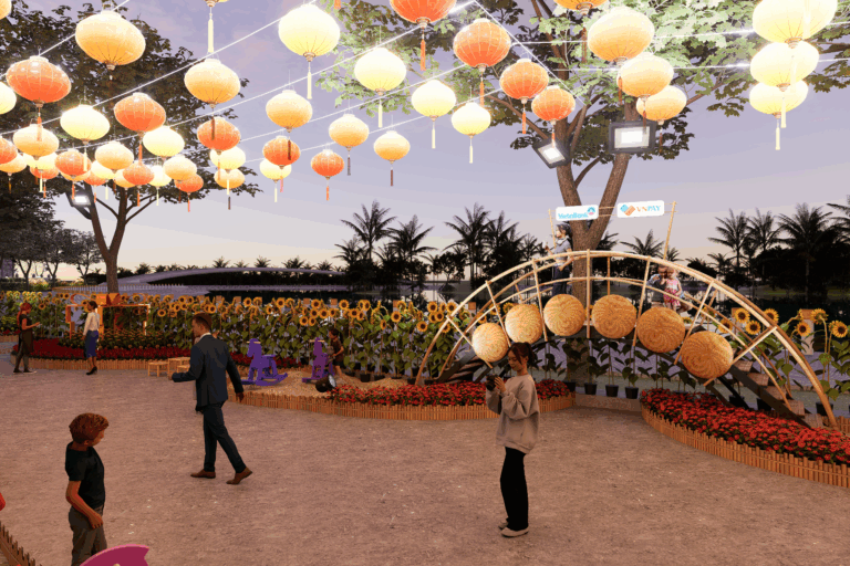 Hội hoa xuân Phú Mỹ Hưng: Từ chợ hoa đến “Xuân Gắn Kết”