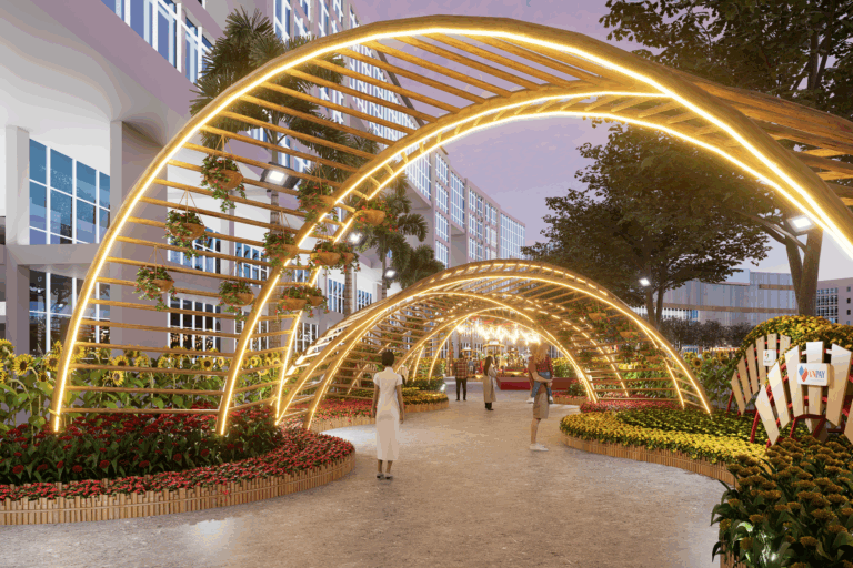 Đường Hoa Phú Mỹ Hưng Tết Bính Ngọ 2026: Những điểm “Check-in” không thể bỏ qua