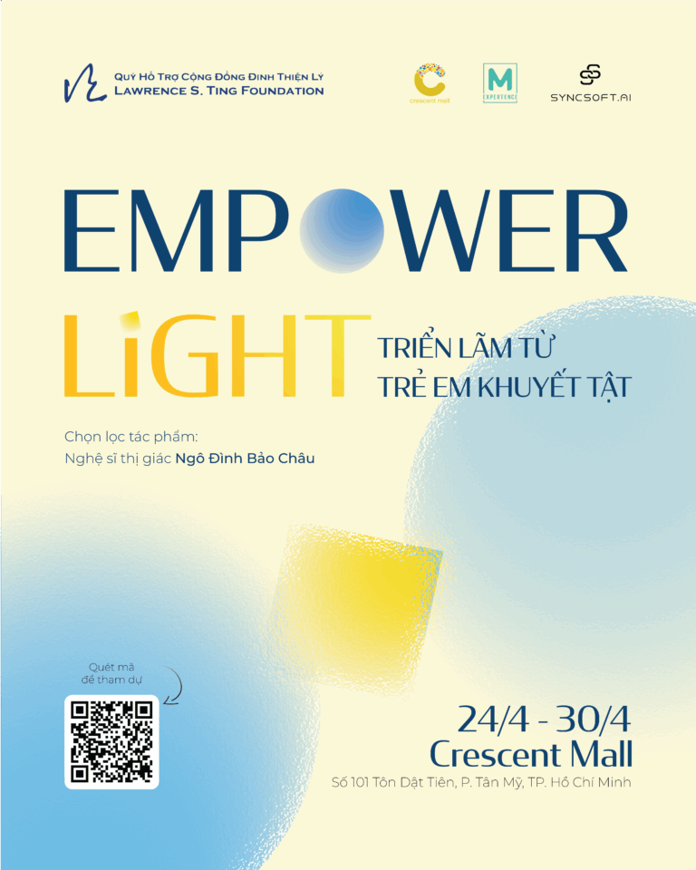 Quỹ Đinh Thiện Lý tổ chức Triển lãm tranh của trẻ em khuyết tật