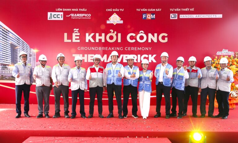 Phu My Hung Breaks Ground on The Maverick Project