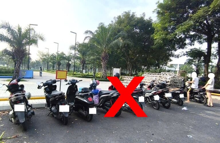 Đậu xe không đúng nơi quy định: vừa bị trộm vừa bị xử phạt
